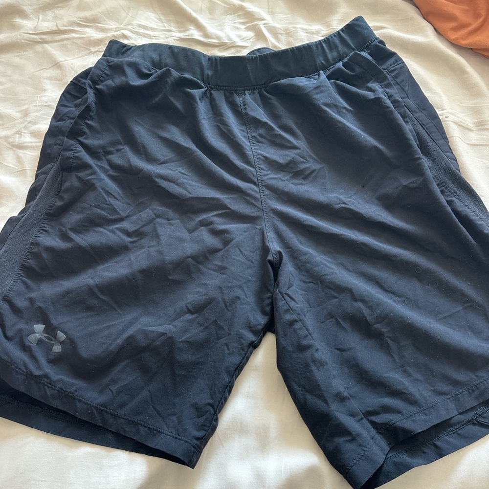 Under Armour Men's Black Athletic Shorts